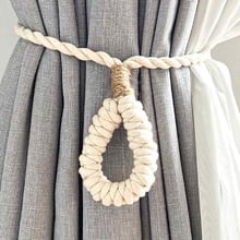 Looped Cotton Curtain Tieback